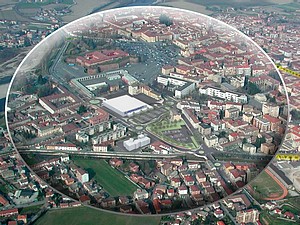l'area interessata dagli interventi