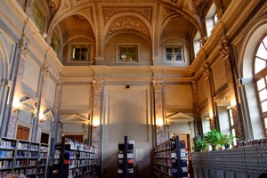 la sala del senato di palazzo langosco