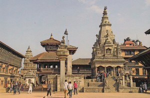 una delle immagini del nepal proiettate durante la serata