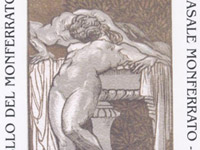 cartolina della mostra grafica ed ex libris