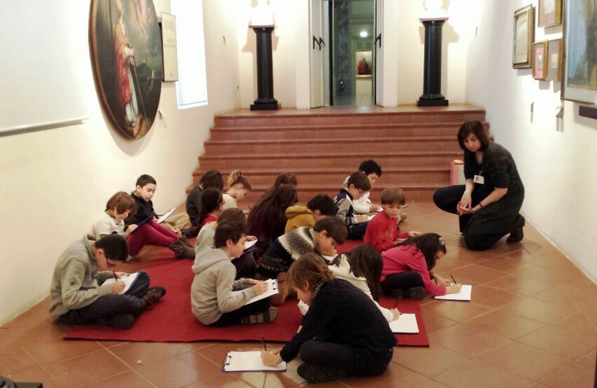 un laboratorio didattico al museo