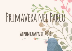 logo primavera nel parco